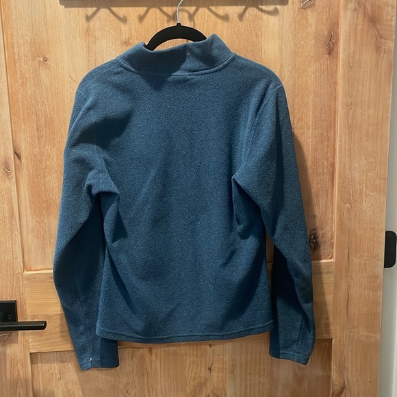 Northface Quarter zip navy blue fleece - Picture 3 of 5